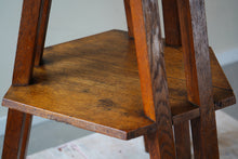 Arts And Crafts Oak Side Table