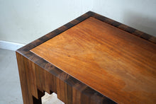 Vintage Hardwood Brutalist Coffee Table