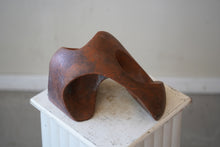 Terracotta Abstract Sculpture, Signed and Dated 1980