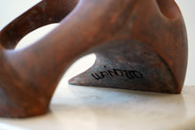 Terracotta Abstract Sculpture, Signed and Dated 1980