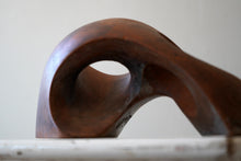 Terracotta Abstract Sculpture, Signed and Dated 1980