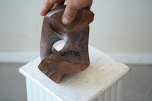 Terracotta Abstract Sculpture, Signed and Dated 1980
