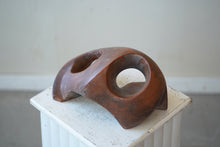 Terracotta Abstract Sculpture, Signed and Dated 1980