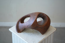 Terracotta Abstract Sculpture, Signed and Dated 1980