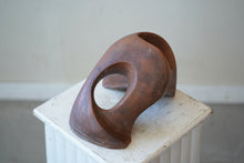 Terracotta Abstract Sculpture, Signed and Dated 1980