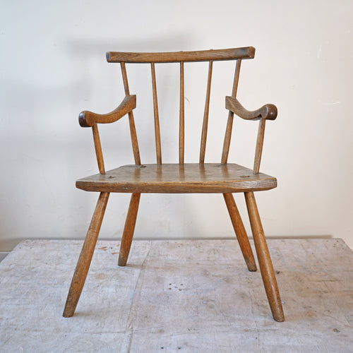 Antique Vernacular Stick Back Chair