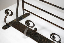 Iron Wall-Mounted Coat Rack