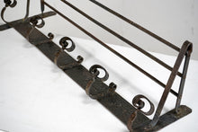 Iron Wall-Mounted Coat Rack