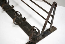 Iron Wall-Mounted Coat Rack