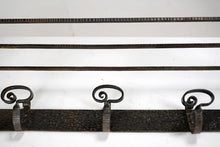 Iron Wall-Mounted Coat Rack