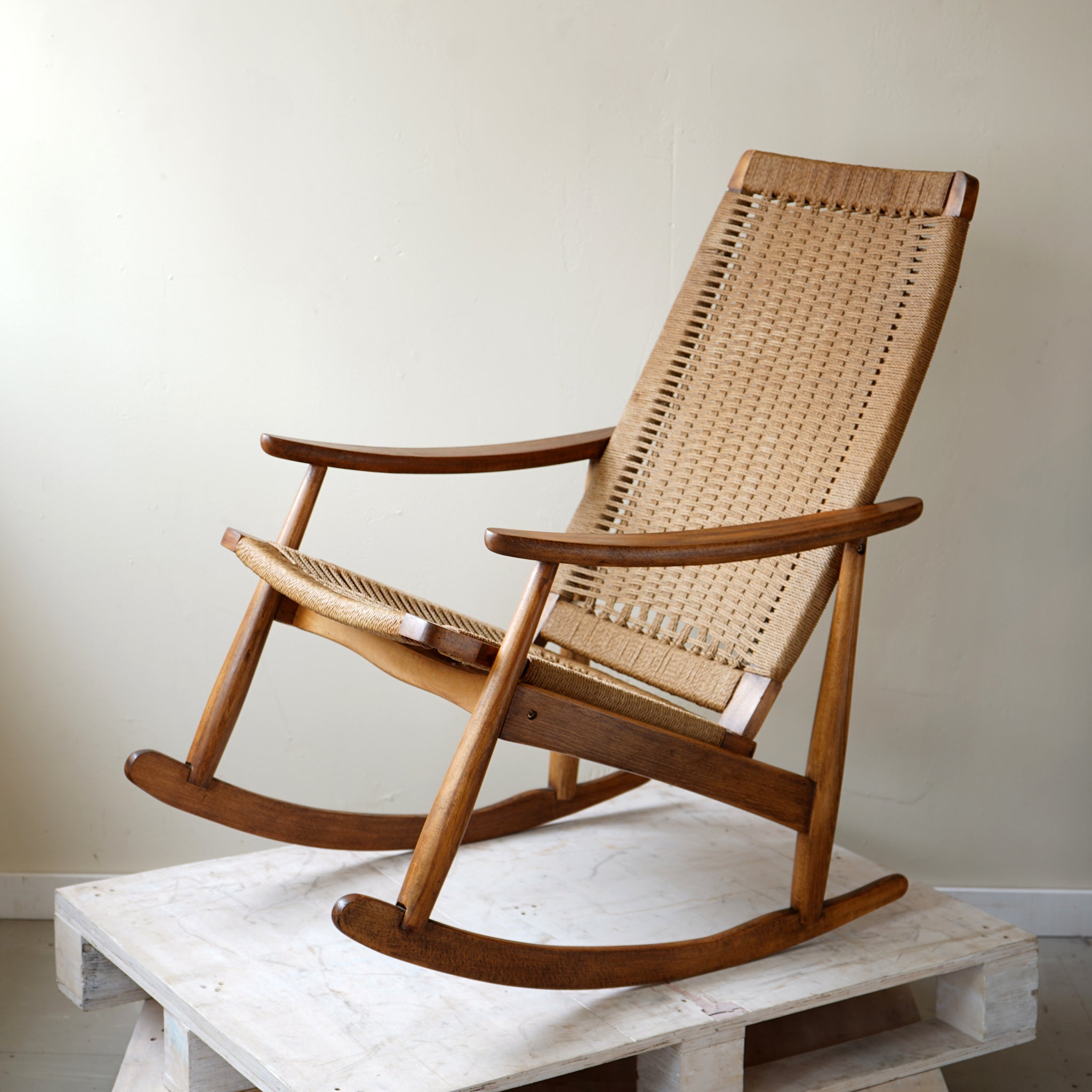 Mid Century Rocking Chair Yugoslavian – Stowaway London