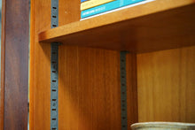 Vintage Teak Glazed Bookcase