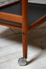 Danish Teak Mid Century Drinks Trolley By Dyrland