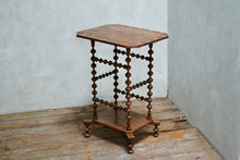 Antique Bobbin Turned Side Table