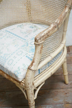 Vintage Faux Bamboo Chippindale Style Tub Chair