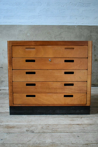 Reclaim Vintage Science Laboratory 5 Drawer Unit