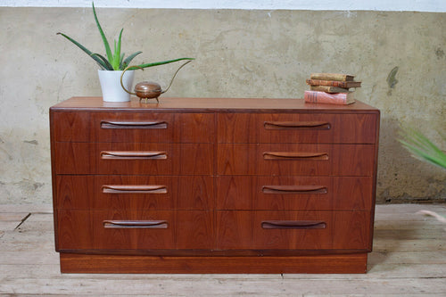 G-plan Fresco 8 Drawer Chest Of Drawers