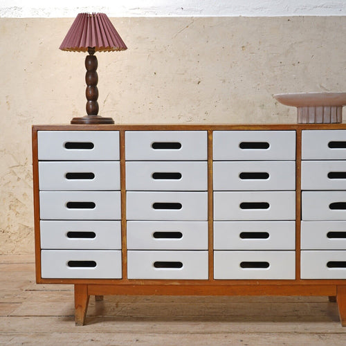 Vintage Esavian Bank Of Drawers