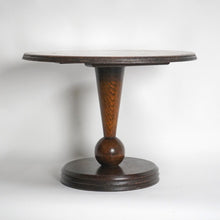 Art Deco Oak Side Table
