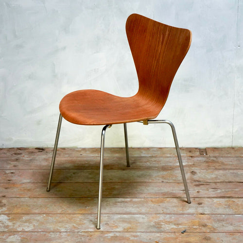 Vintage Mid Century Teak Arne Jacobsen Series 7 Chair