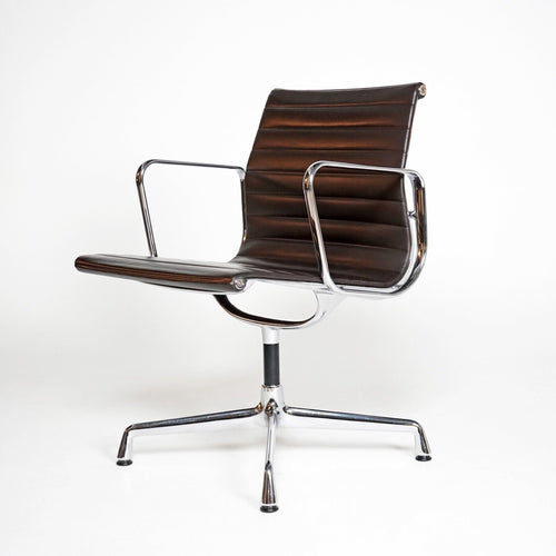 Charles Eames EA 108 Leather Desk Chair