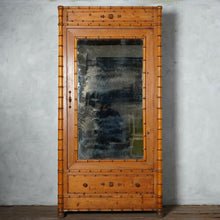 Antique French Faux Bamboo Wardrobe
