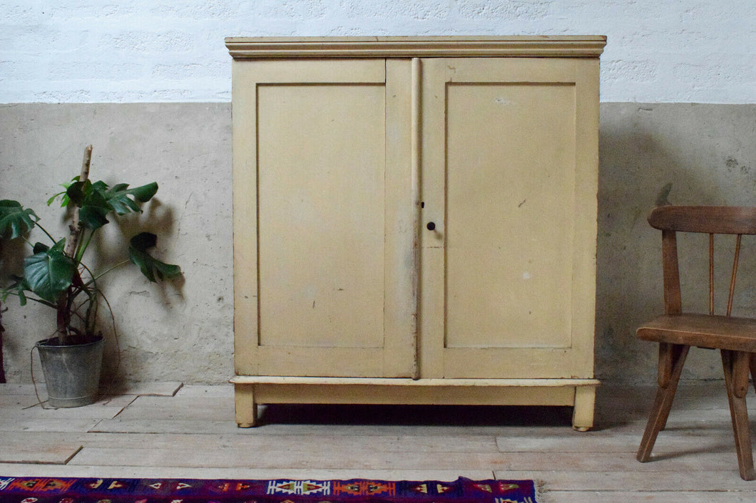 Antique Pine Linen Cupboard