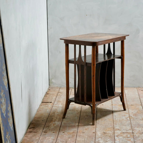 Gustav Siegel for Jacob & Josef Kohn Gramophone Table