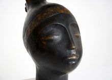 Bronze Minimalist Bust Of A Woman