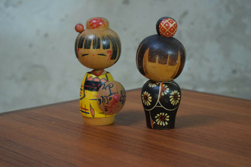 Japanese Kokeshi Dolls