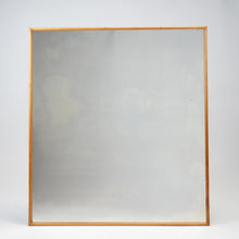 Large Distressed Pine Frame Wall Mirror 1.38m x 1.19m