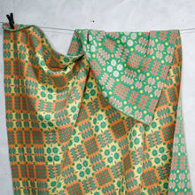 Vintage Welsh Blanket 100% Wool