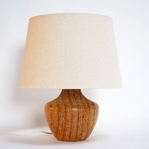 Reconstituted Wood Table Lamp