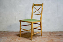 Antique English 19th Century Faux Bamboo Chair