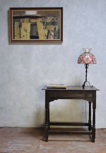Antique 17th Century Oak Side Table