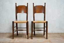 Pair of Arts and Crafts Chairs Designed By William Birch
