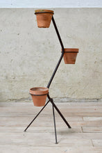 Vintage French Metal Pot Stand