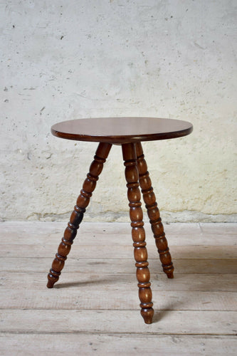 Victorian Bobbin Turned Tripod Side Table