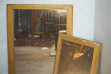 RESERVED - Two Matching 19th Century Reeded Framed Gilt Mirrors