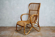 Vintage Rattan Easy Chair