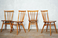 Set Of Four Ercol 391 All Purpose Dining Chairs