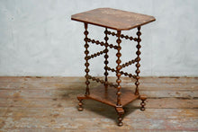 Antique Bobbin Turned Side Table