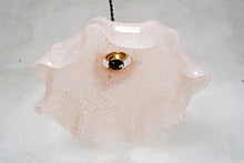 Vintage French Glass Pendant Light Shade