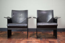 Pair of 'Korium' Chairs By Tito Agnoli For Matteo Grassi, Italy 1970s