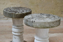 Pair Of Vintage Marble Stools or Plant Stands