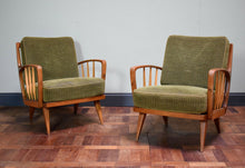 Pair Of Mid Century French Arm Chairs