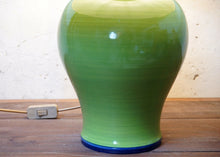 French Green Table Lamp