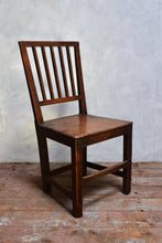 Antique 18th Century Primitive Oak Farmhouse Chair