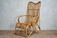 Vintage Wicker Easy Chair