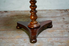 Antique Victorian Bobbin Turned Tripod Side Table